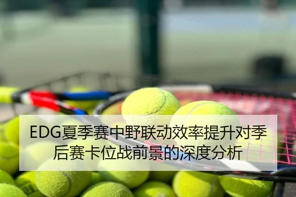 EDG夏季赛中野联动效率提升对季后赛卡位战前景的深度分析